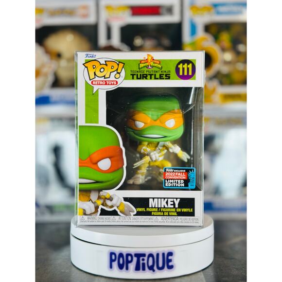Teenage Mutant Ninja Turtles - Mikey - New York Comic Con Funko (Exclusive) #111 - Picture 1 of 6